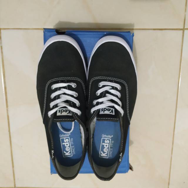 keds champion originals black