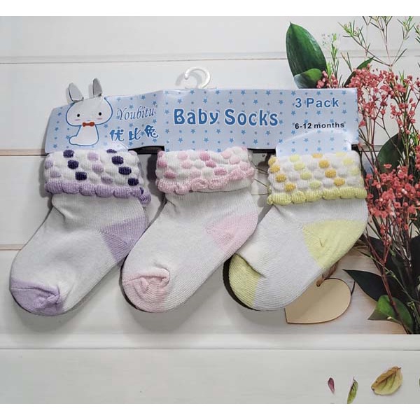 Kaos Kaki Bayi isi 3 pasang premium quality