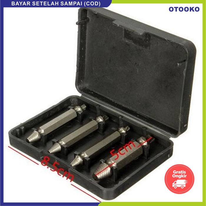 Screw Remover Pencabut Pelepas Baut Tarik Paku skrup sekrup Rusak