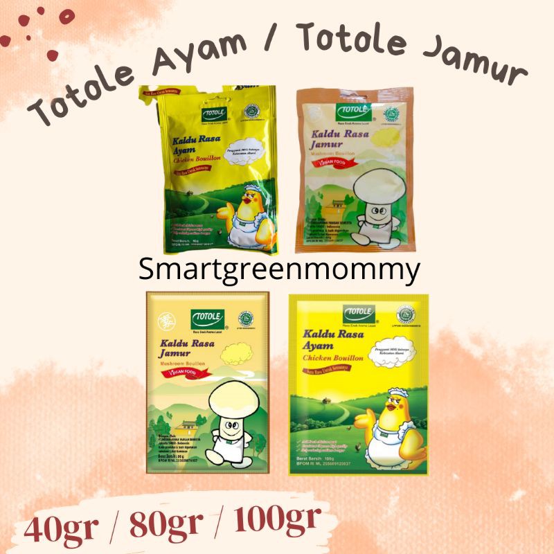 Tropicana Slim Santan / Halal MUI BPOM Kaldu Jamur Totole 80gr / Totole Ayam 40gr / totole ayam 100gr