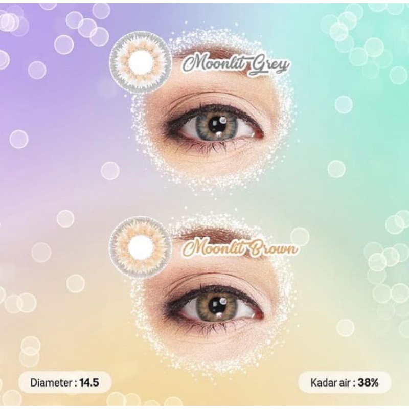 SOFTLENS TOPGEL MOONLIT GREY / BROWN 14.5 MM ( NORMAL &amp; MINUS )