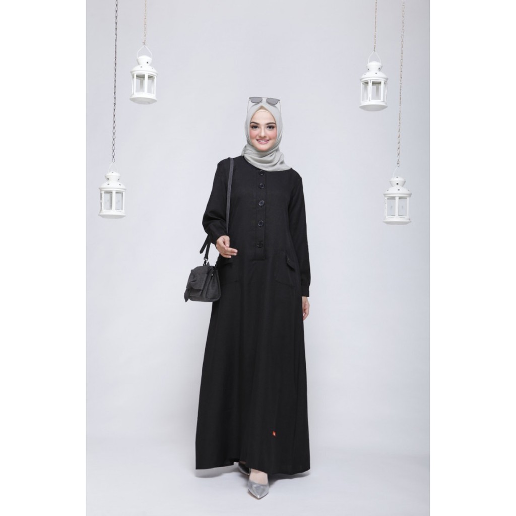 GAMIS NIBRAS BASIC NBC 13 HITAM