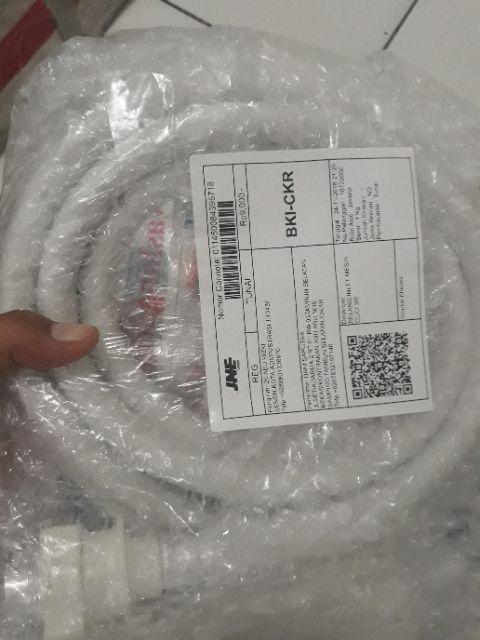Selang Inlet Air Masuk 3m 3 Meter Mesin Cuci Otomatis Samsung Lg Sanyo Sharp Denpoo Panasonic
