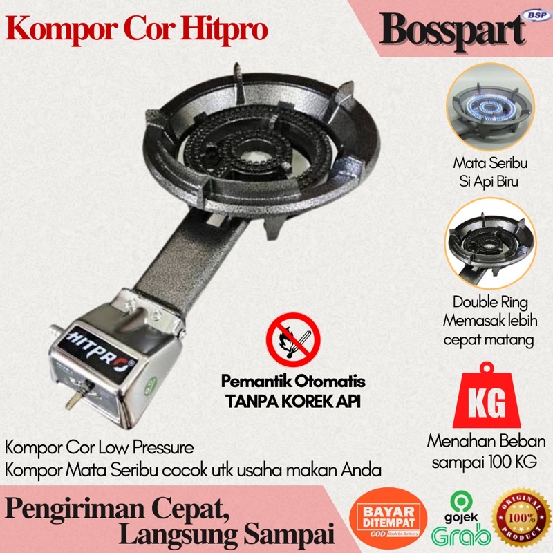 HITPRO Kompor Cor Komersial Kompor Mawar Kompor Cor