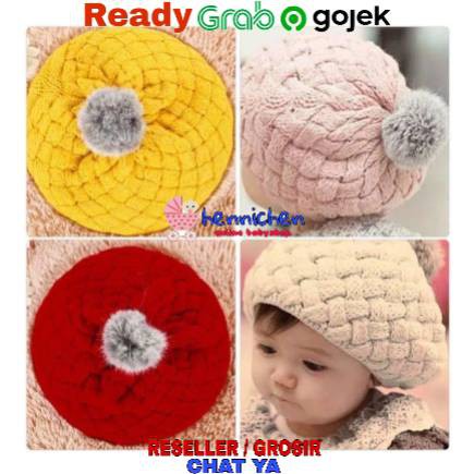 TOPI ANAK BAYI NANAS RAJUT Korean style Knit Pineapple Hat