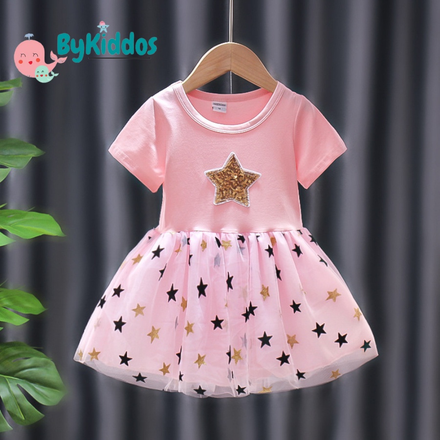 ByKiddos - DRESS BLESSING STAR PDK EBV Baju Dress Anak Perempuan Import 4 - 6 Tahun