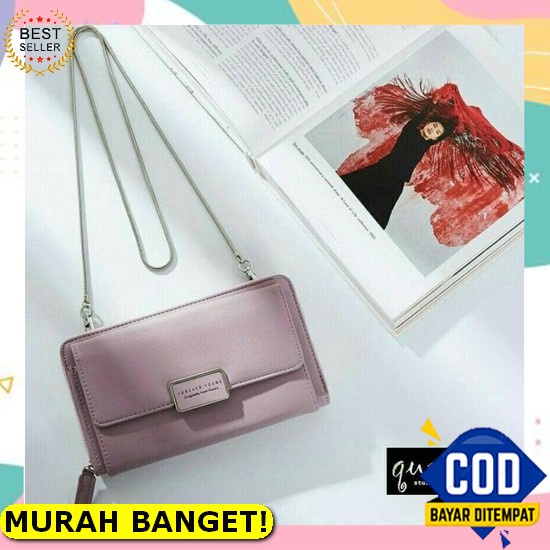 Tas Wanita Murah Terbaru Branded Kekinian Bisa Cod O9L8 Mayonette Pingu Croco Sling Bag - Tas Selemp