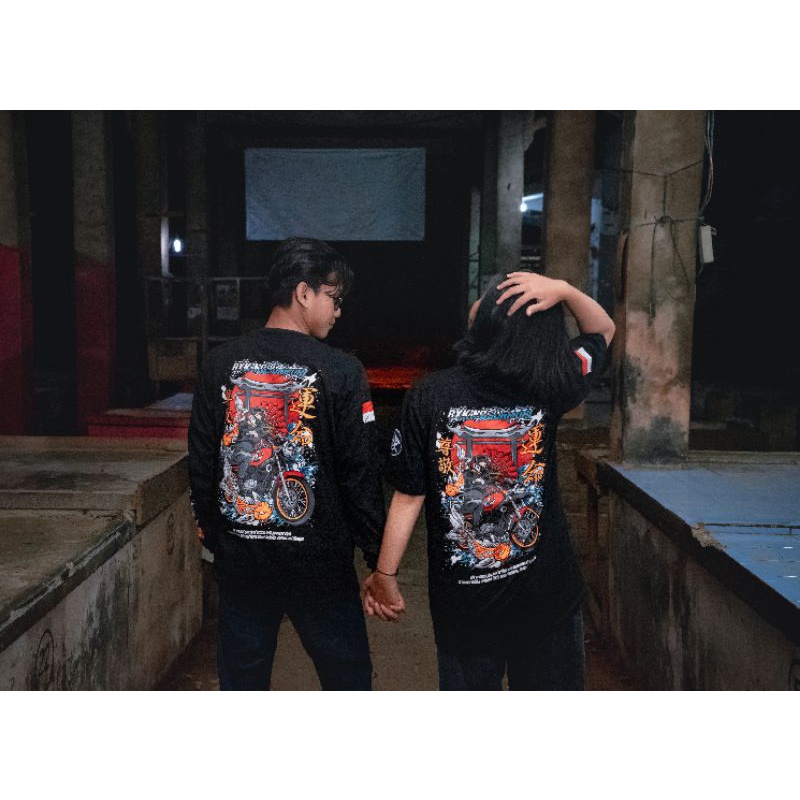 KAOS RX KING SUNMORI ( SUNDAY MORNING RIDE) ORIGINAL KAOS KOMUNITAS RX KING KAOS RX SERIES SHOP PREM