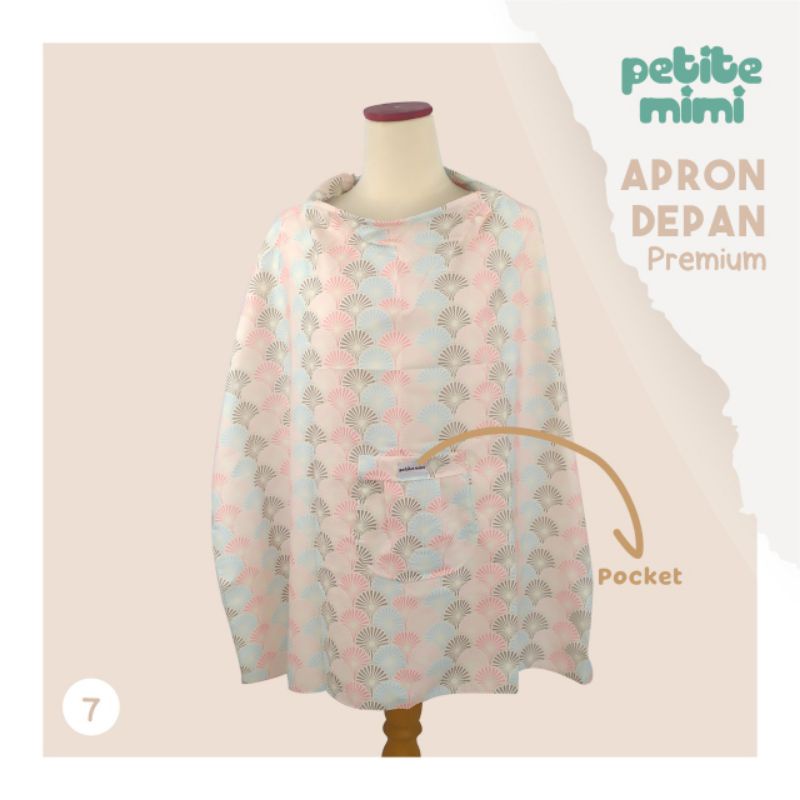 PETITE MIMI Apron Premium Celemek Menyusui Nursing Cover