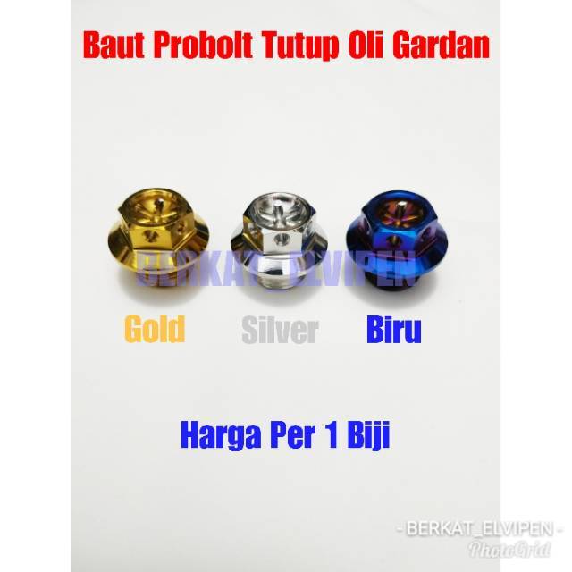 Baut Probolt Tutup Oli Gardan Yamaha Nmax 2020 / Aerox / Lexi Thailand