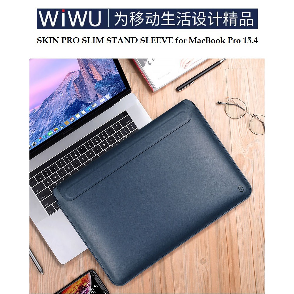 AKN88 - WIWU SKIN PRO Slim Stand Sleeve MacBook Pro 15.4
