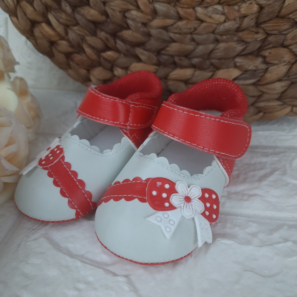 [TAMAN SEPATUKU] SEPATU TRENDY MURAH BAYI PREWALKER ANAK PEREMPUAN 0-12 BULAN PITA PINGGIR ATAU TENGAH APX01