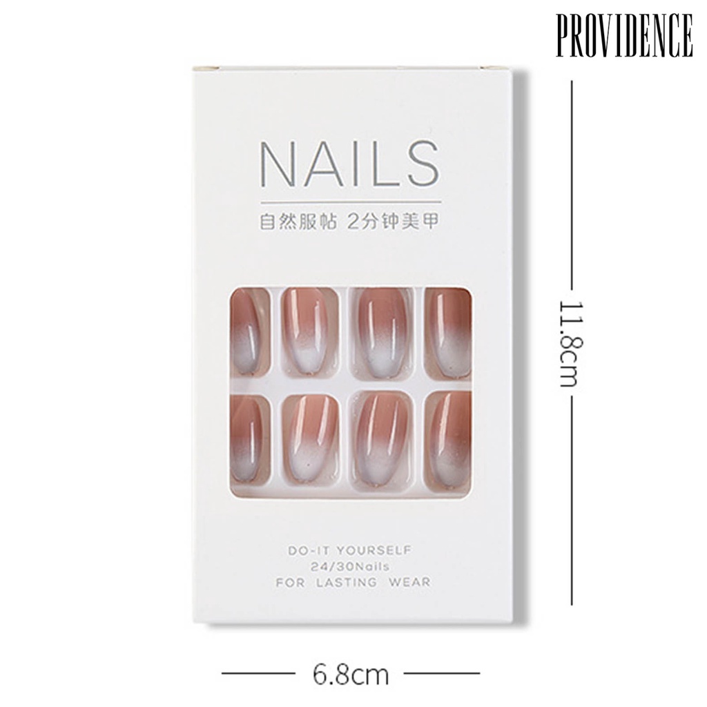 Providence 1 Set Patch Kuku Motif Api Warna Pink Bahan Abs Untuk Nail Art