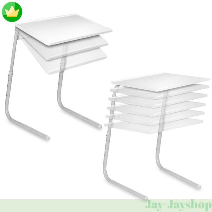 Meja Laptop Portable Laptop stand White Meja lipat