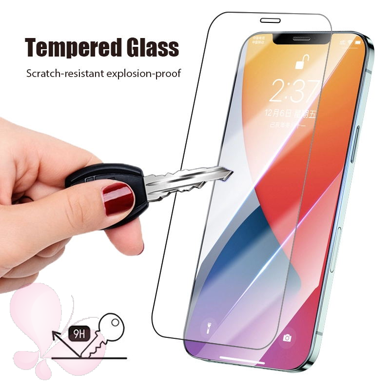 2 in 1 Tempered Glass Iphone 12 11 Pro Max X Xr Xs Max iPhone 7 8 6 6s Plus Se 2020 Camera Lens Screen Protector