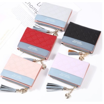 ♥SKY♥ Dompet Wanita import Murah Lipat Kecil Lucu&Cantik real pict-8