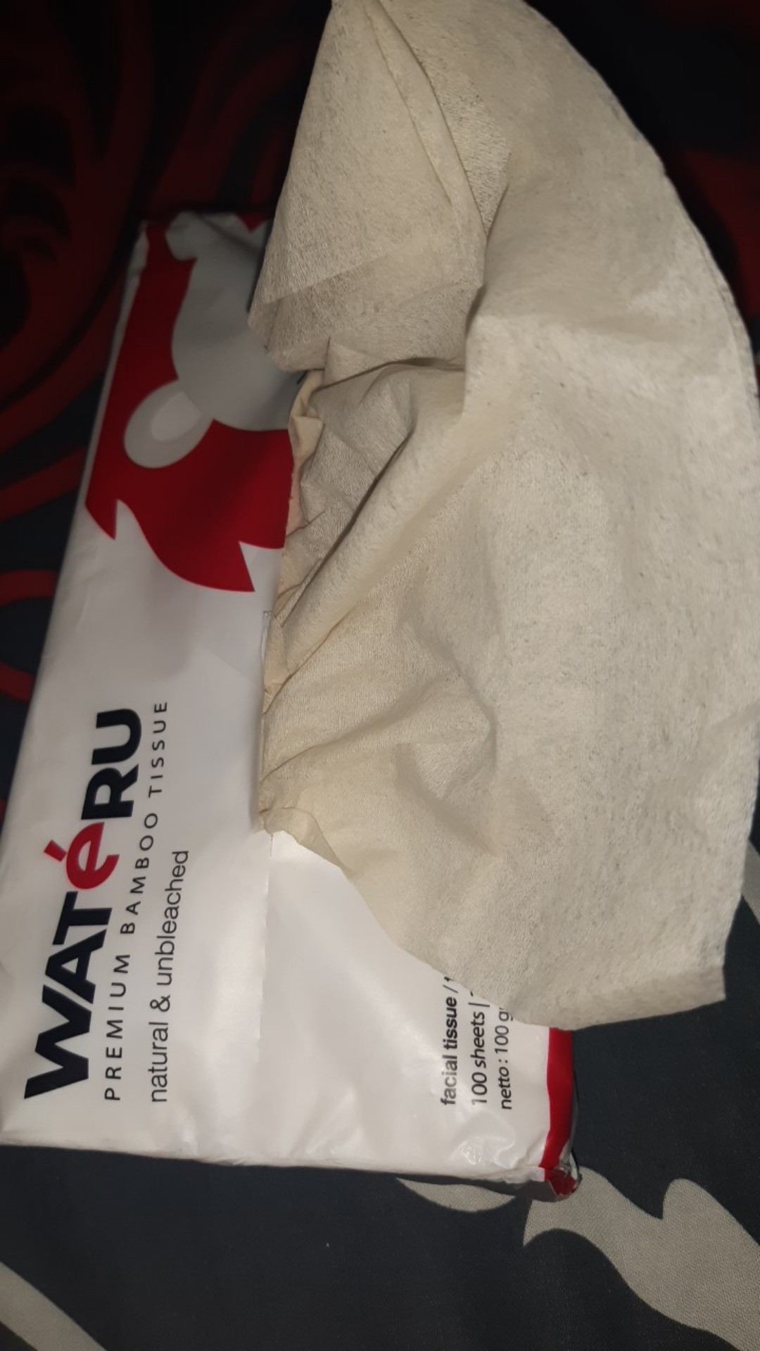 Wateru Premium Bamboo Tissue | Tisu Dapur Toilet Facial Pocket