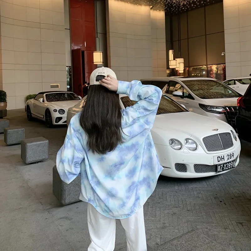 【xiaozhainv】Kemeja Wanita Korean Style Lengan Pendek 9929