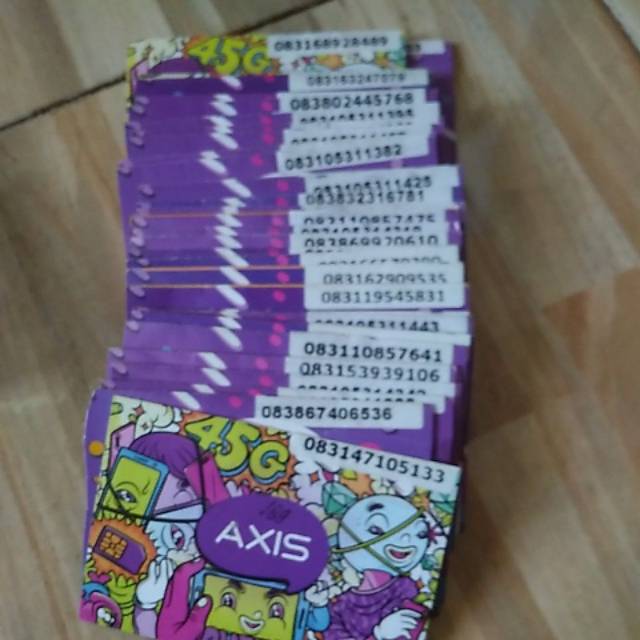 Perdana axis siap otp 1 box 50pcs