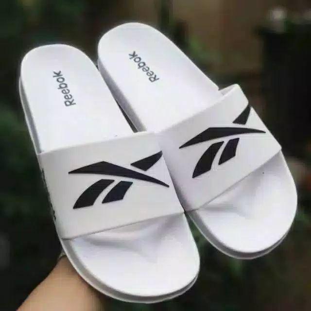 Sandal Pria slip on rebook GRADE ORI 3643-Putih