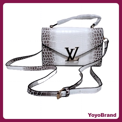 YoyoBrand - Tas Selempang  croco wanita seri 7025 tas import wanita