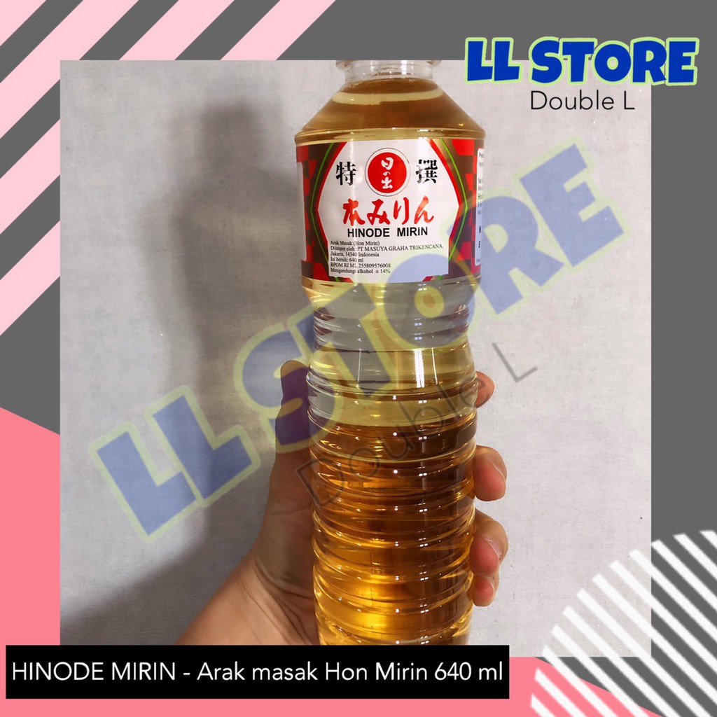 

HINODE MIRIN Sweet Cooking Sauce | Arak Masak Hon Mirin Jepang 640 ml