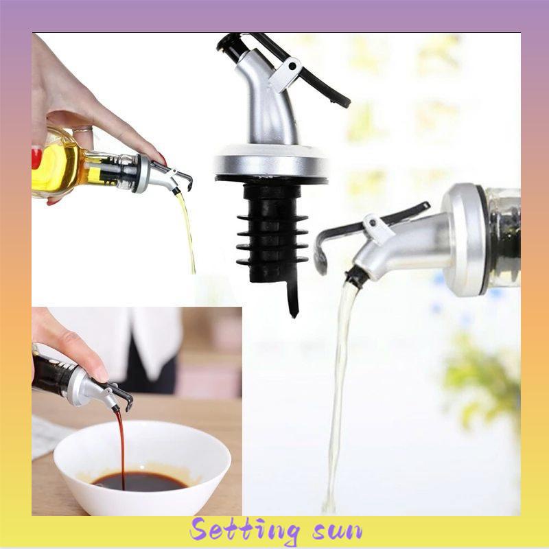 Tutup Botol Kecap Madu Sirup Minyak / Bottle Pourer Ada Tutup / Dumper Oli Anti Bocor TN