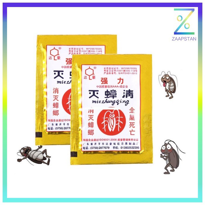 Miezhangqing Bubuk Racun Anti Kecoa 1 PCS