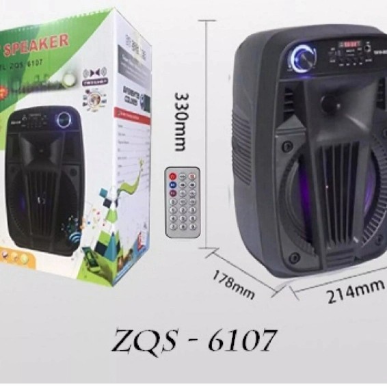 SPEAKER ZQS-6107+ Mic + remote control