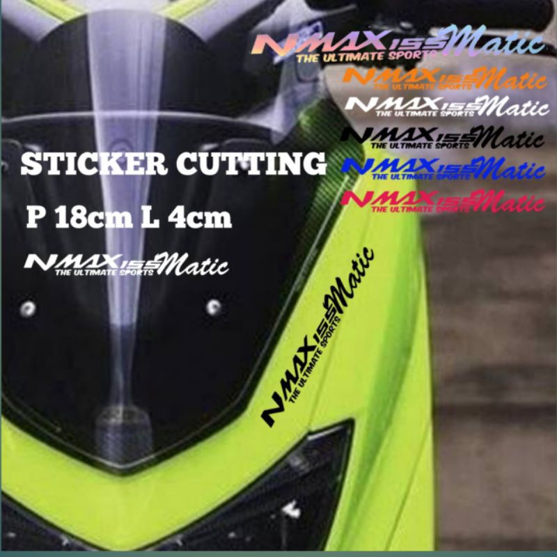 stiker cutting NMAX sticker motor Nmax