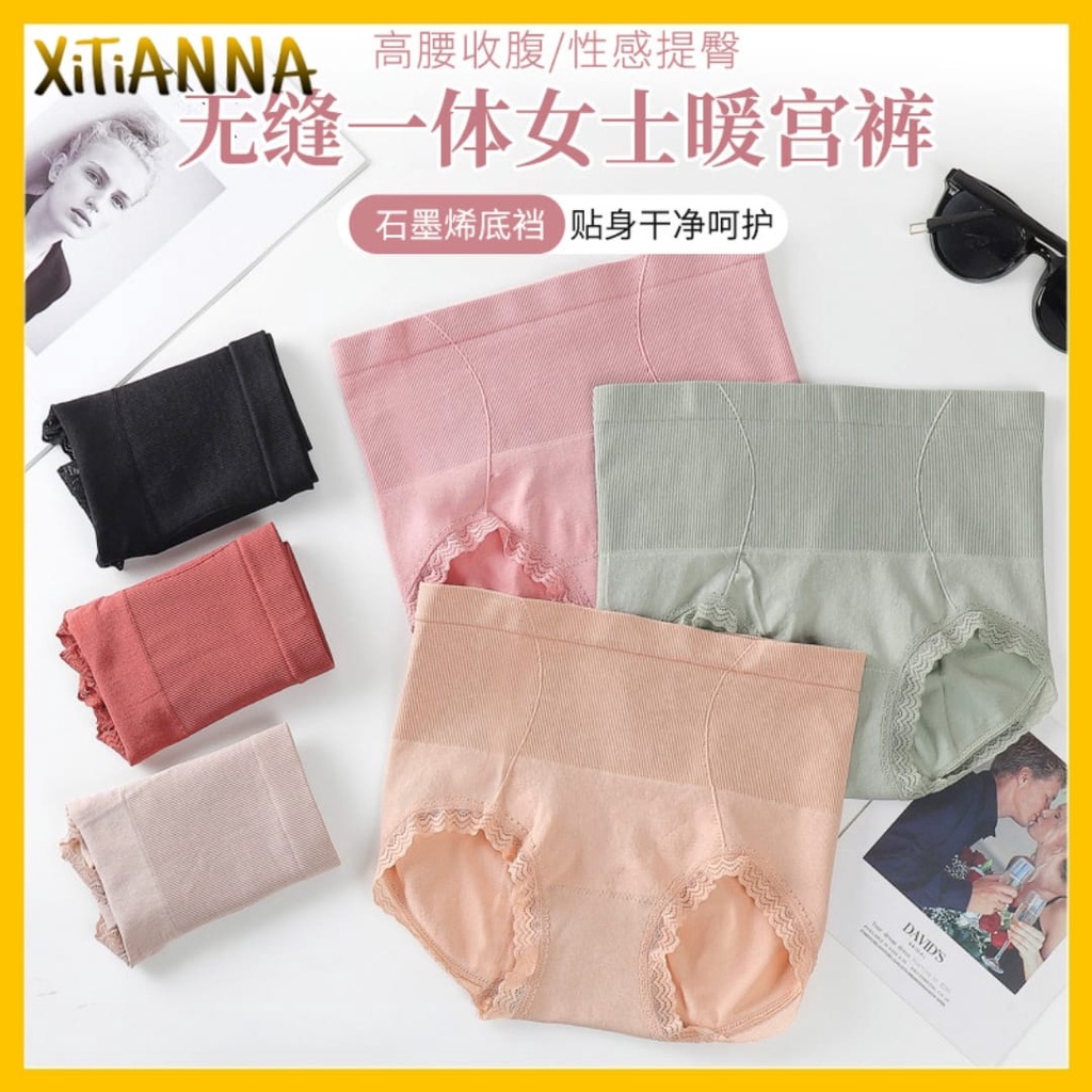 XT Celana Dalam Wanita Rajut Polos Renda CD Ready Stok COD Surabaya CD39