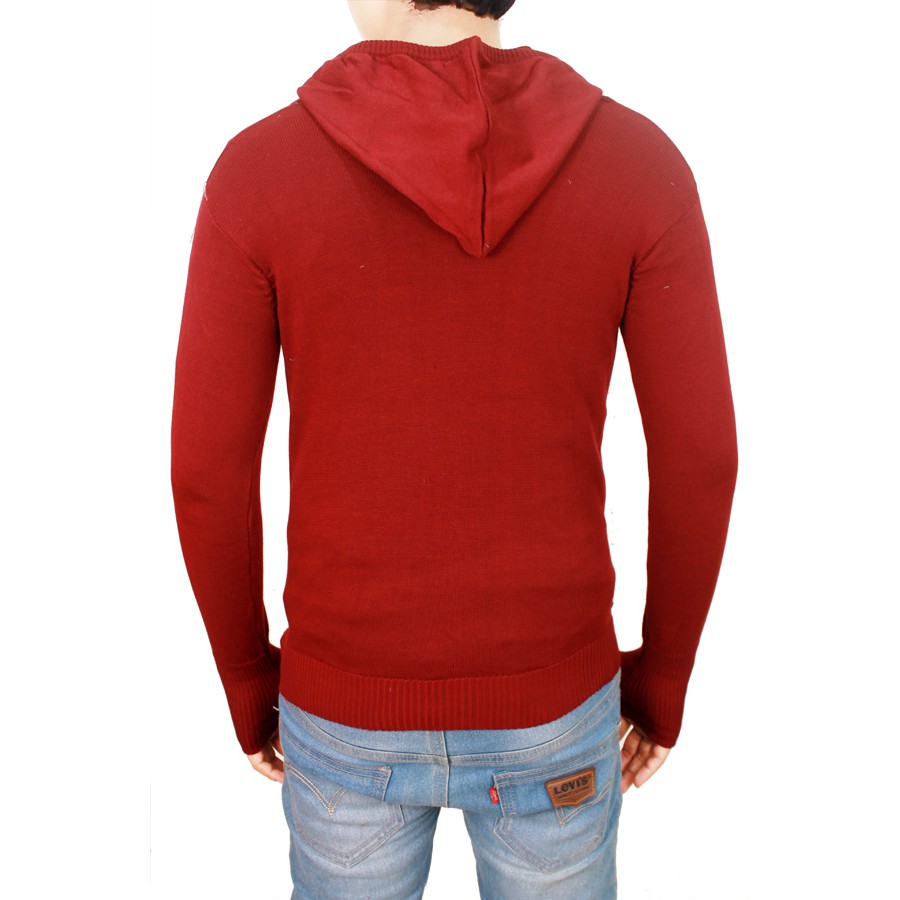 Sweater Rajutan Rajut Maroon – FBL 32