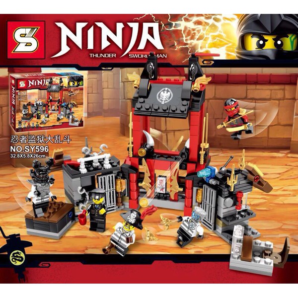 Lego Kw Ninjago Kryptarium Prison Breakout SY 596