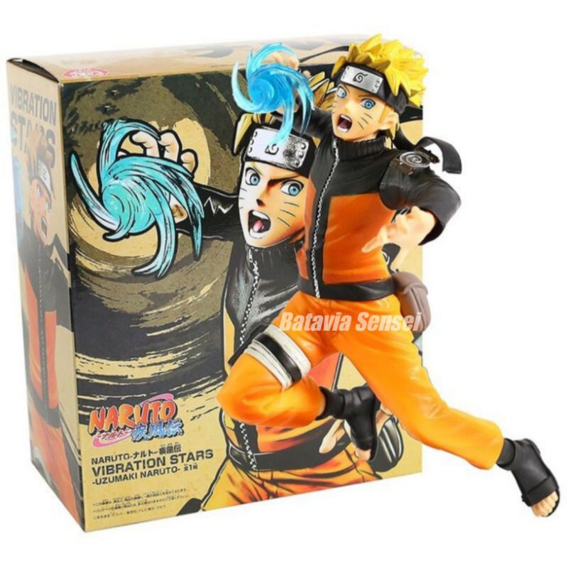 Action Figure Anime Naruto Shippuden - Action Figure Naruto Vibration stars PVC