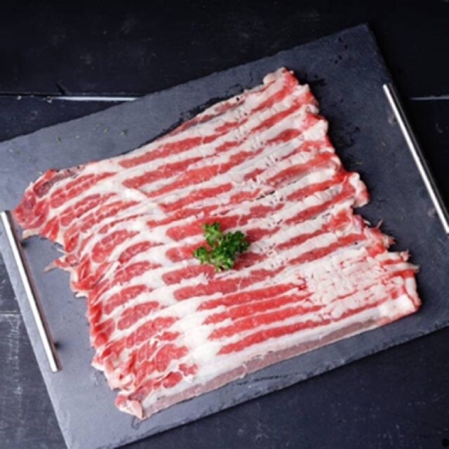 

beef slice yoshinoya 250gr 1kg steambot sukiyaki shabu