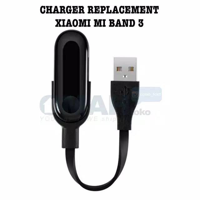 Kabel Charger Replacement For Xiaomi Mi Band 2 3 4 Kepala USB Charger Pengganti MiBand