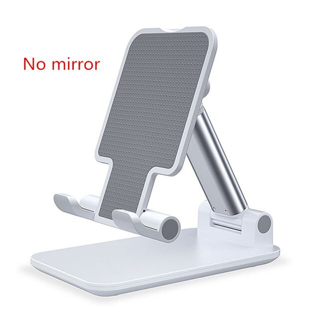 Holder Meja Folding Desktop Phone Stand Standing handphone Dan Tablet