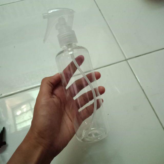 Botol Pet 250 Ml Natural Spray Tembak Natural