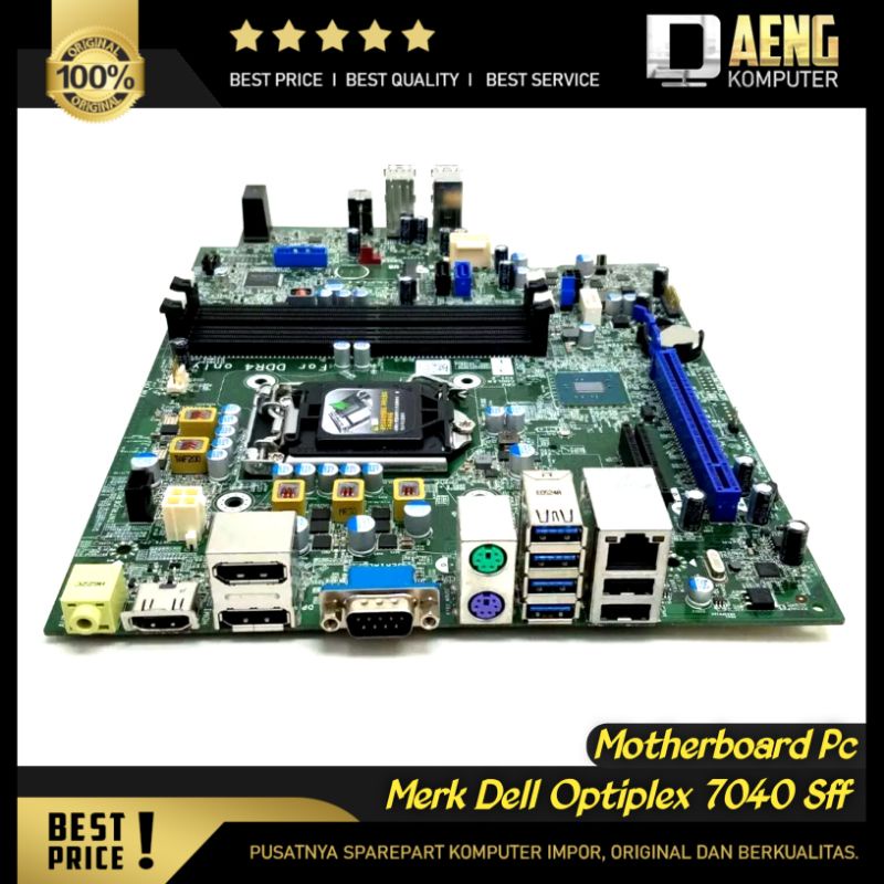 Motherboard Mainboard Mobo PC Built Up Dell Optiplex 7040 SFF Socket 1151