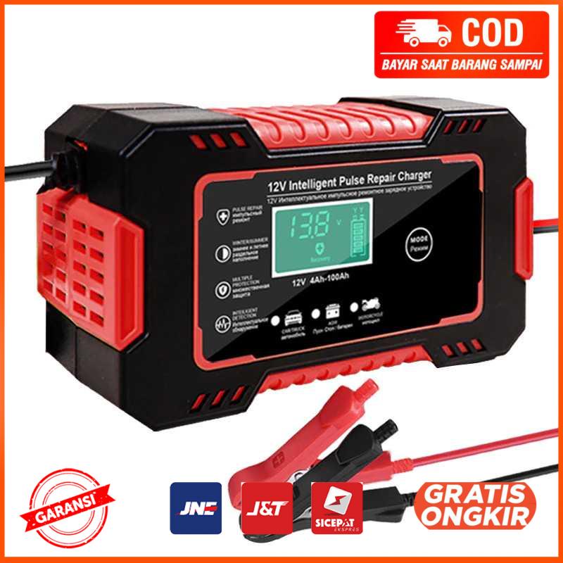 Charger Aki Mobil Smart Battery Charger 12V 4 100Ah RJ C1205