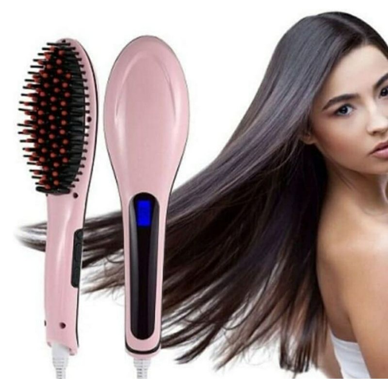 Catok Sisir Pelurus Rambut HQT 906 / Fast Hair Straightener