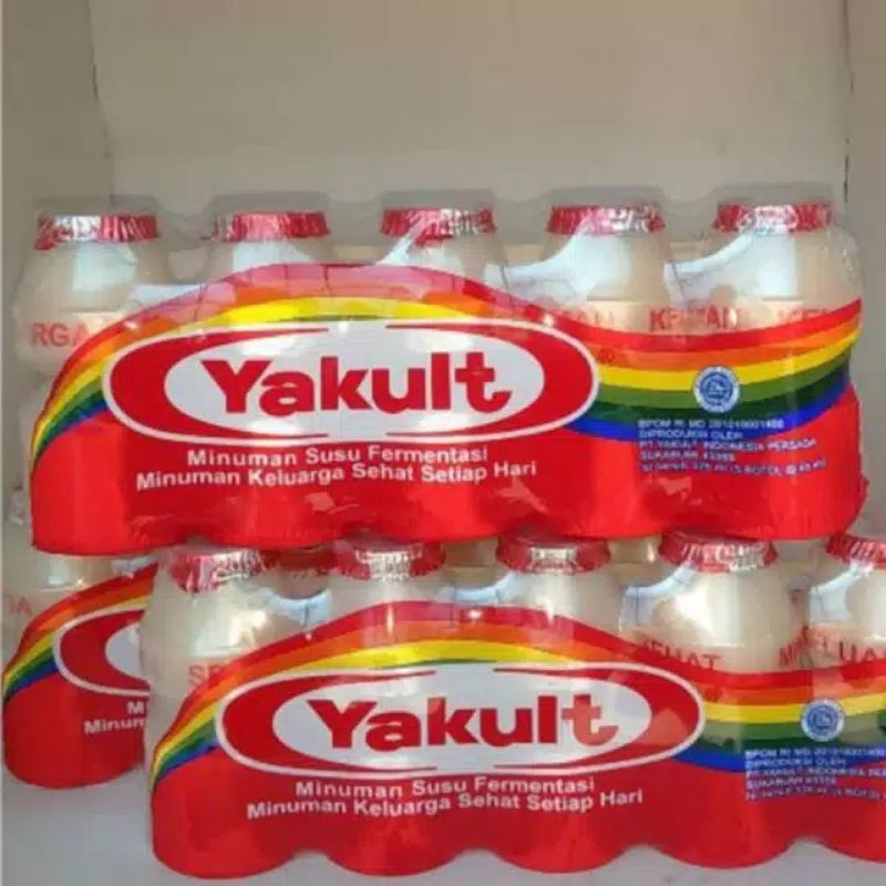 

Yakult Yoghurt Minuman Probiotik 65mL (1 Pak/5 pcs)