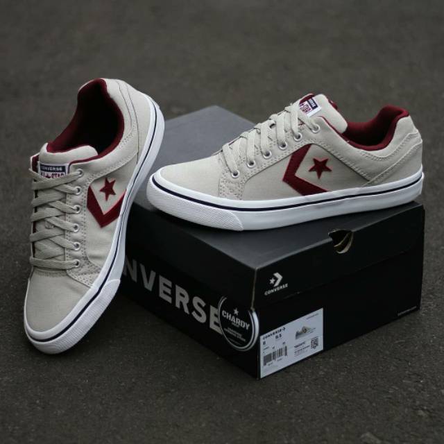 converse el distrito burgundy