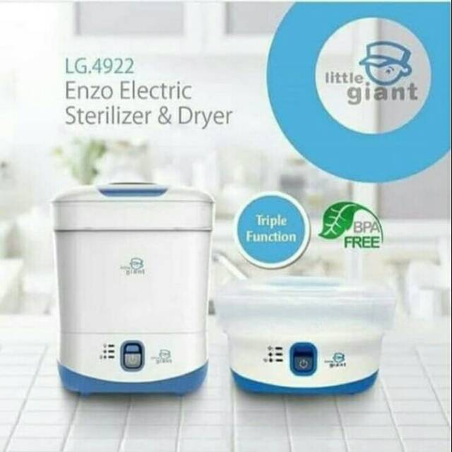 LITTLE GIANT ENZO  Electric Sterilizer  &amp; Dryer  Steril Pengering Botol