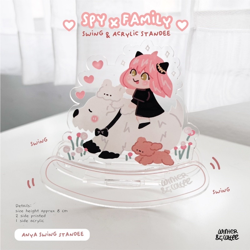 SPY X FAMILY STANDEE by Winter Coffeee