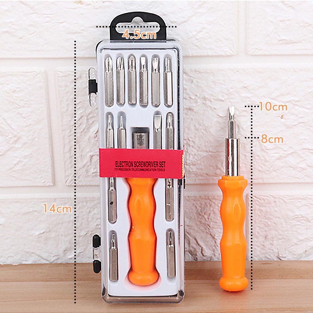 [BISA  COD] Obeng Set 16in1 Mini Tool  Student Tool Kit  Mini Student Tool