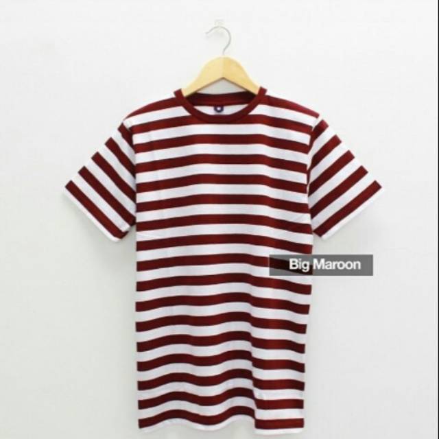 Maroon Merah Baju Kaos