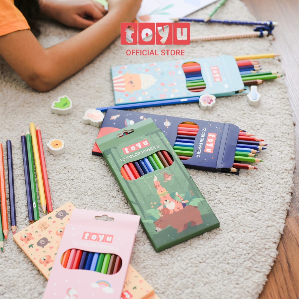 Toyu Pensil Warna Color Pencil 12 Warna-7