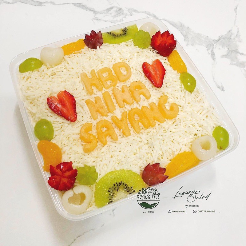 

-1 - Salad Buah Special Request Reguler - kirim kurir GOSEND/GRAB/SHOPEE EXPRESS INSTANT saja