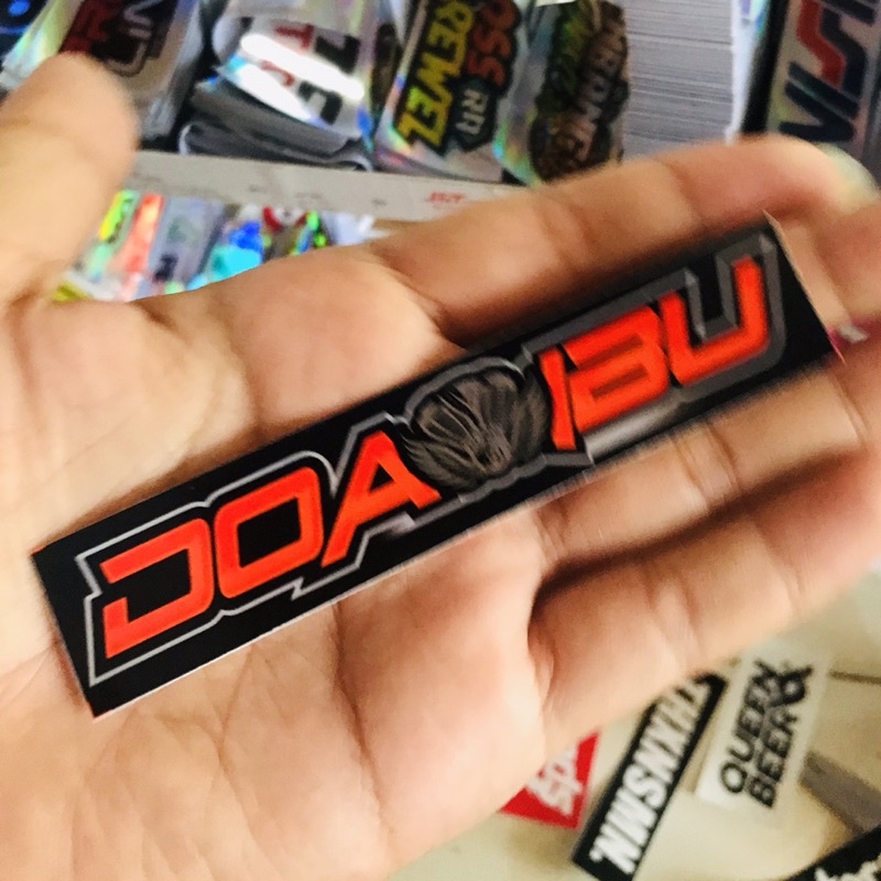 Stiker Motor Racing Herex Vynil Anti Air Doa Ibu